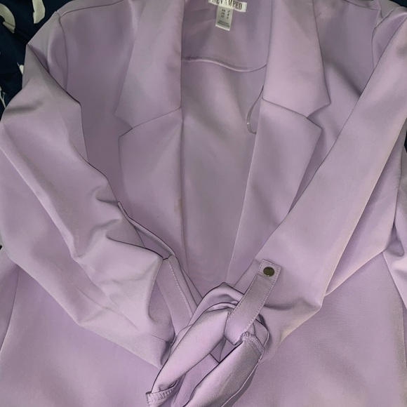 Lilac purple BLAZER - Picture 4 of 4